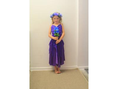 Girls - purple flowergirl
