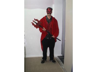 Halloween red devil