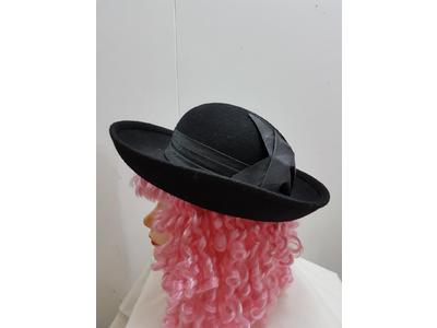 Hats black bow