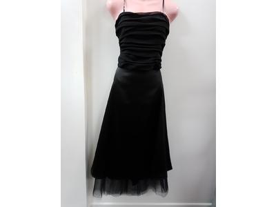 Gowns black top & mid skirt 