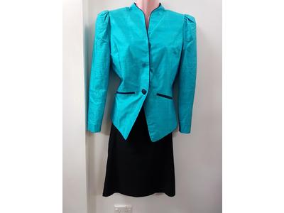 1980's cobalt blue jacket