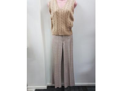 1930's to 1950's Light beige pant 38in
