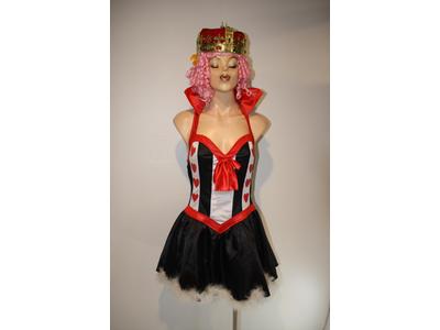 Queen of Hearts - red collar sexy