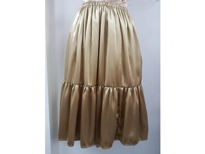 Gowns long gold skirt