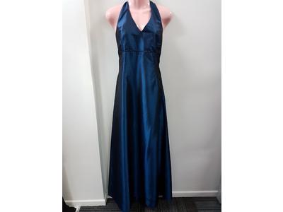 Gowns Long blue halter2
