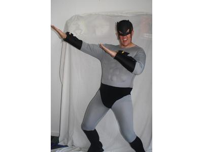 superheros batman-grey