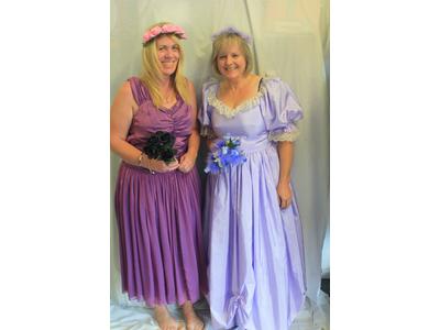 Blue & Purple Bridesmaid