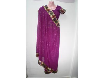 Arab/Bollywood/Egyptian cherise sari