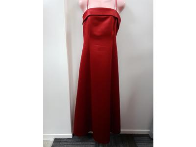 Gowns red satin 