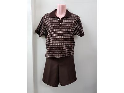 1930's to 1950's brown shorts 38in 