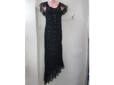 Gowns black with beading