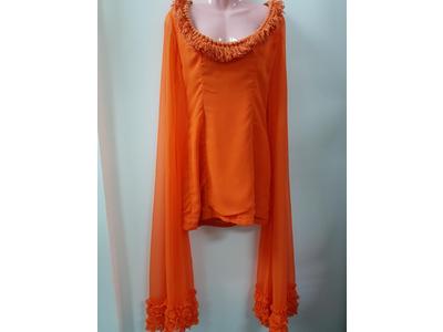 1960's orange dress