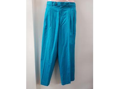 1960's bright blue pants