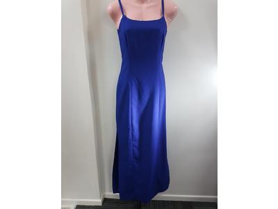 Gowns long blue splits